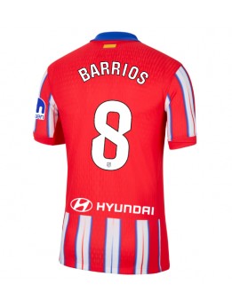 Atletico Madrid Pablo Barrios #8 Heimtrikot 2024-25 Kurzarm